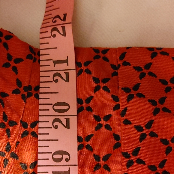 Kim Rogers red and black jacket 3/4 sleeves sz L - Picture 8 of 10